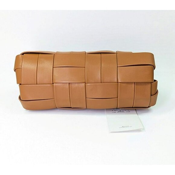 THEMOIRè Tia Women's Flat Toffee Woven Convertible Clutch (MSRP $490) - Picture 6 of 9